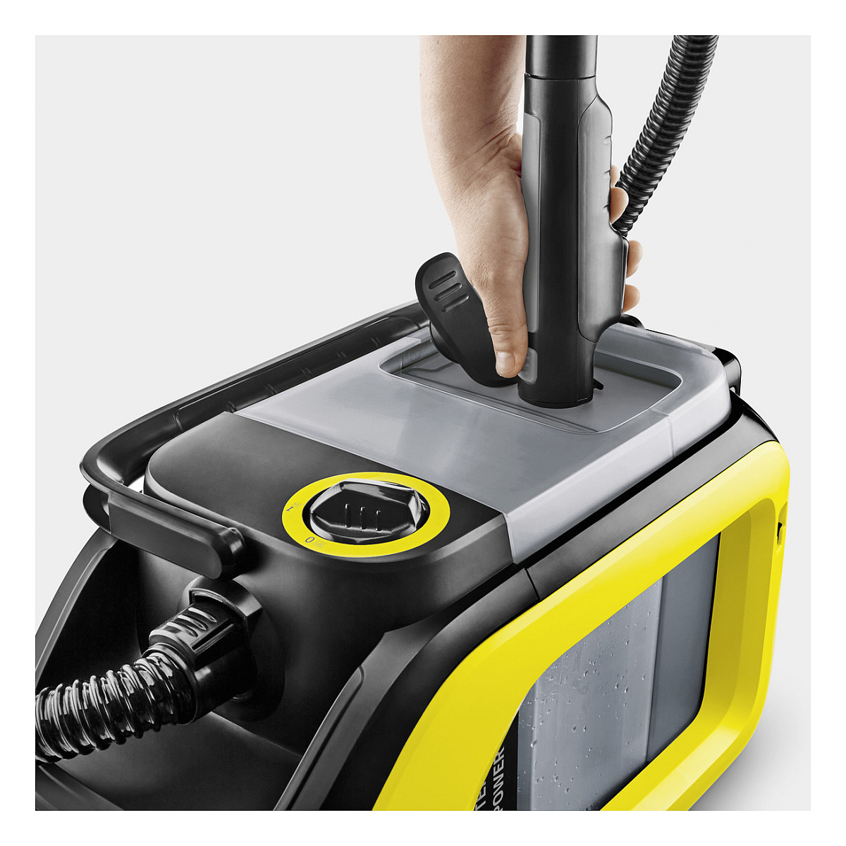 Kärcher SE 3-18 Compact carpet cleaning machine Black, Yellow-1