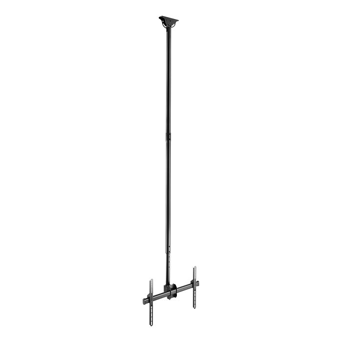 Nosač za TV stropni DELTACO Office Telescopic ARM-0402 (37"- 70", do 50 kg, nagib+ 0°/-25°, zakret +180°/-180°)-1