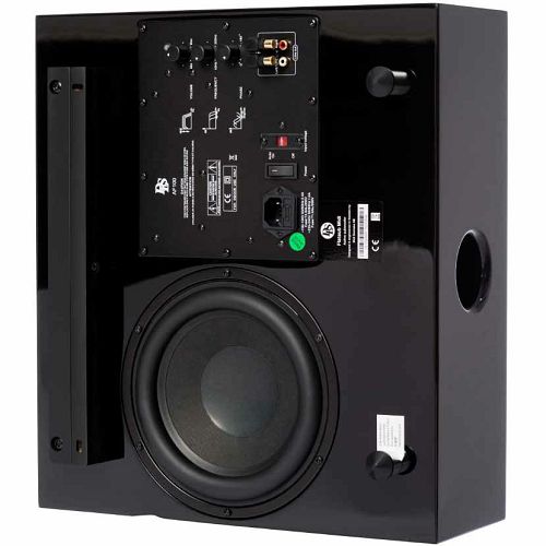 Subwoofer DLS Flatsub MIDI, satin crna-3