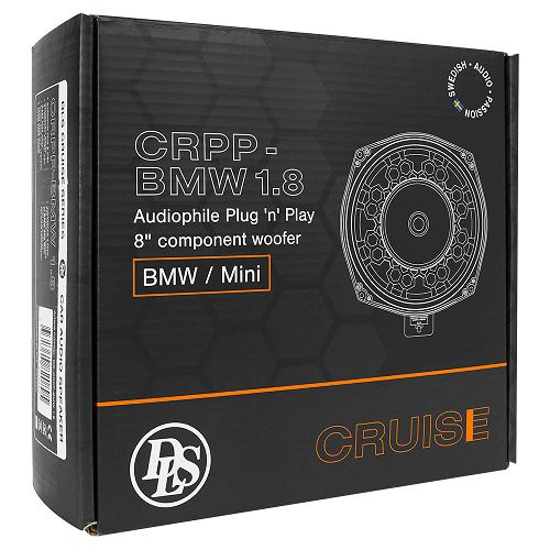 Subwoofer za auto DLS Cruise Plug n Play BMW 8" CRPP-BMW 1.8-7