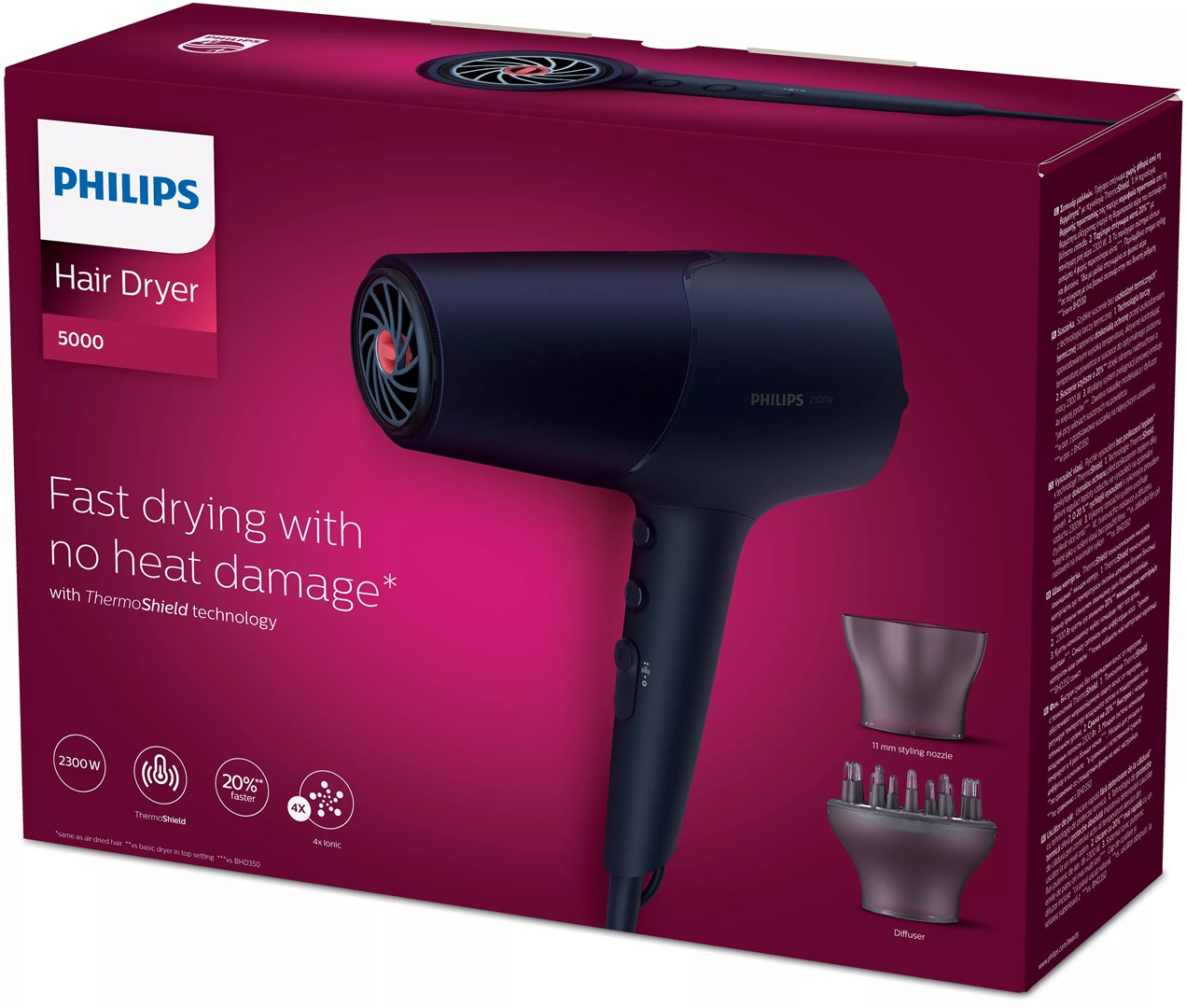 Sušilo za kosu PHILIPS Series 5000, BHD510/00-4