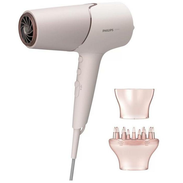 Philips 5000 series BHD530/00 hair dryer 2300 W Pink, White
