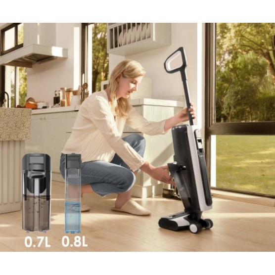 Štapni usisavač TINECO FLOOR ONE S5 (crni bijeli, bez vrećice)-5