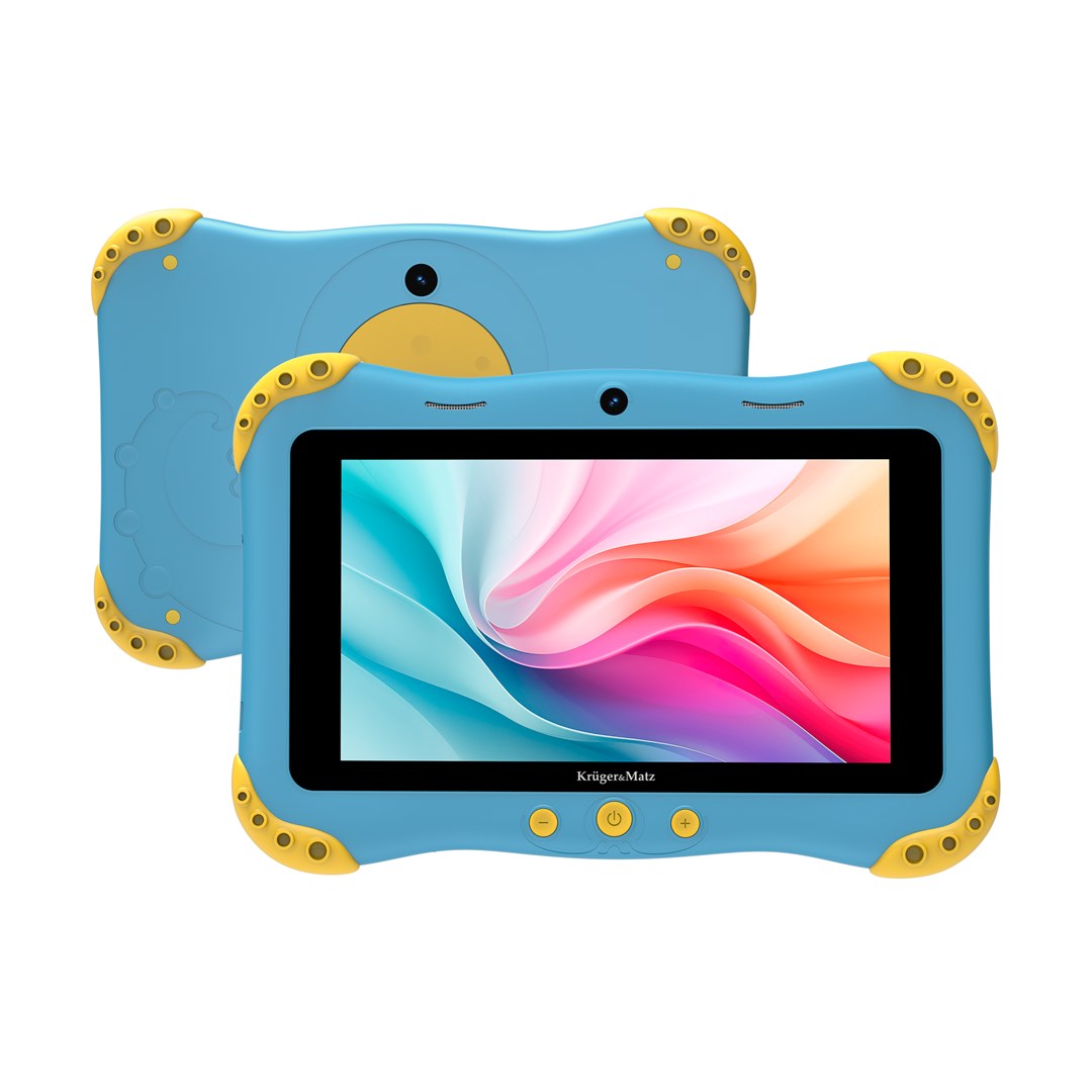 Dječji tablet KRUGER&MATZ FUN 708 (7", 3GB/32GB, WiFi, Bluetooth, Android 13, Plavi)-0