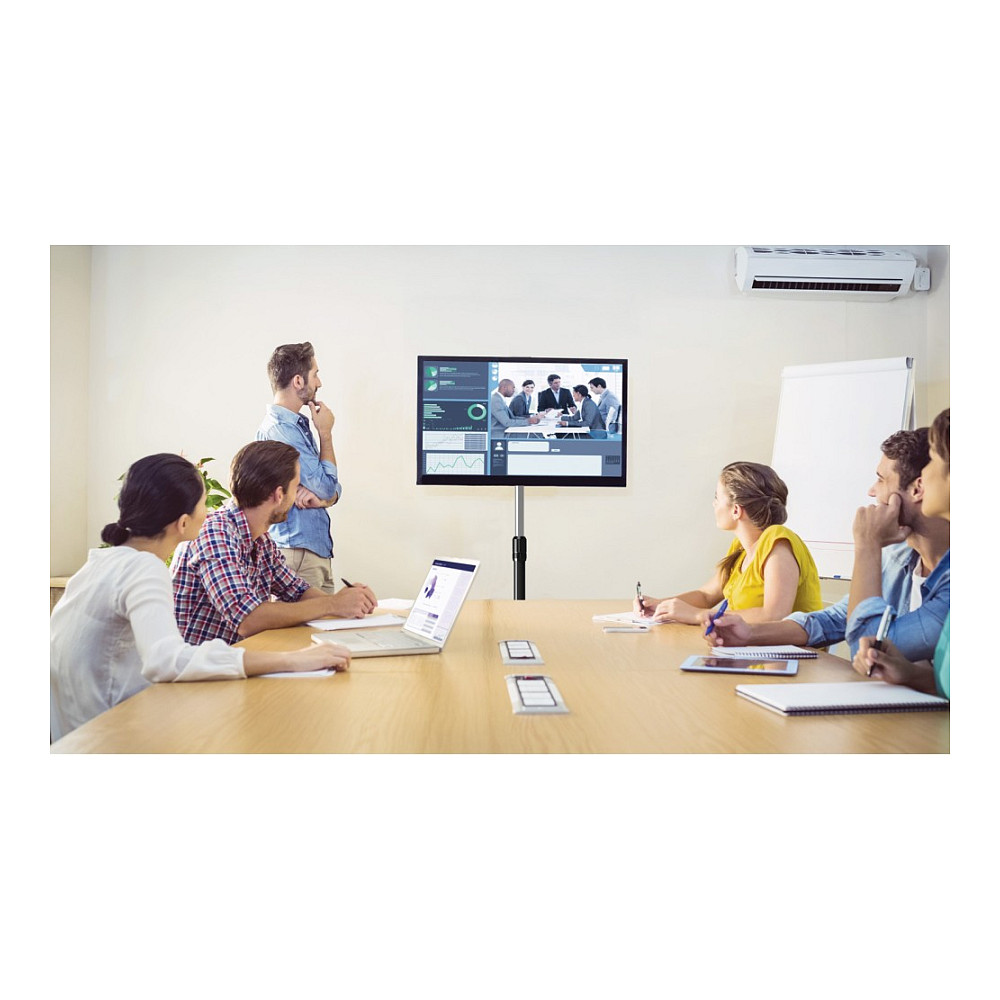 Techly ICA-TR10 signage display mount 68.6 cm (27") Silver-5
