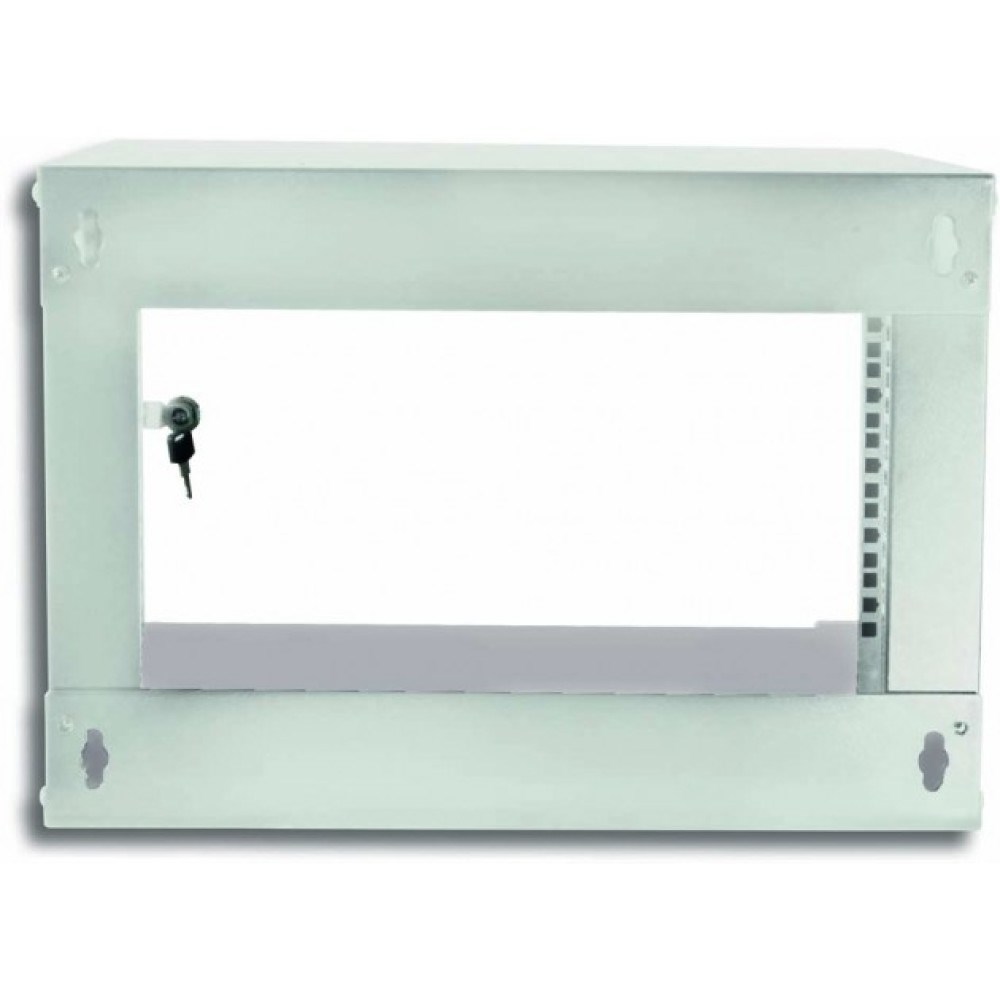 Techly Wall Rack Cabinet 19" 9U prof. 320 Grey Assembled-3