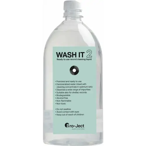 Tekućina za čišćenje gramofonskih ploča PRO-JECT Wash-It 2, 1000 ml-0