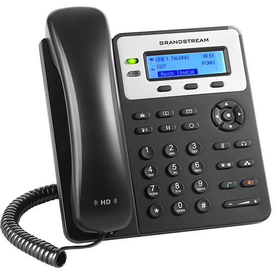 IP telefon GRANDSTREAM GXP 1625 HD (HD audio, 2 SIP računa, 3-putni konferencijski poziv, crna)-1