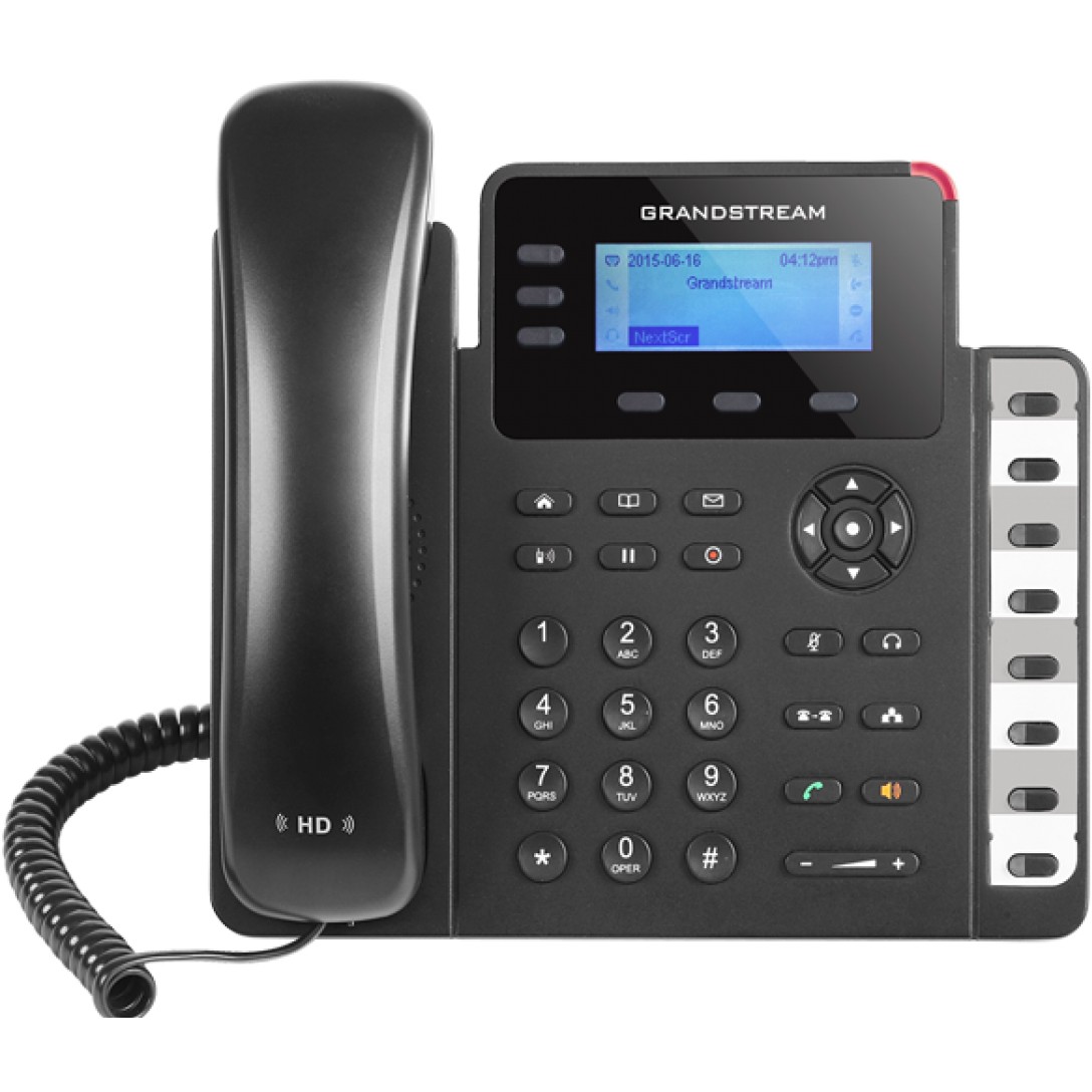 Telefon IP GRANDSTREAM GXP 1630 HD (HD audio, 3 linije, 2 Gigabit LAN, PoE)-0