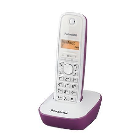 Telefon PANASONIC KX-TG1611FXF ljubičasti-0