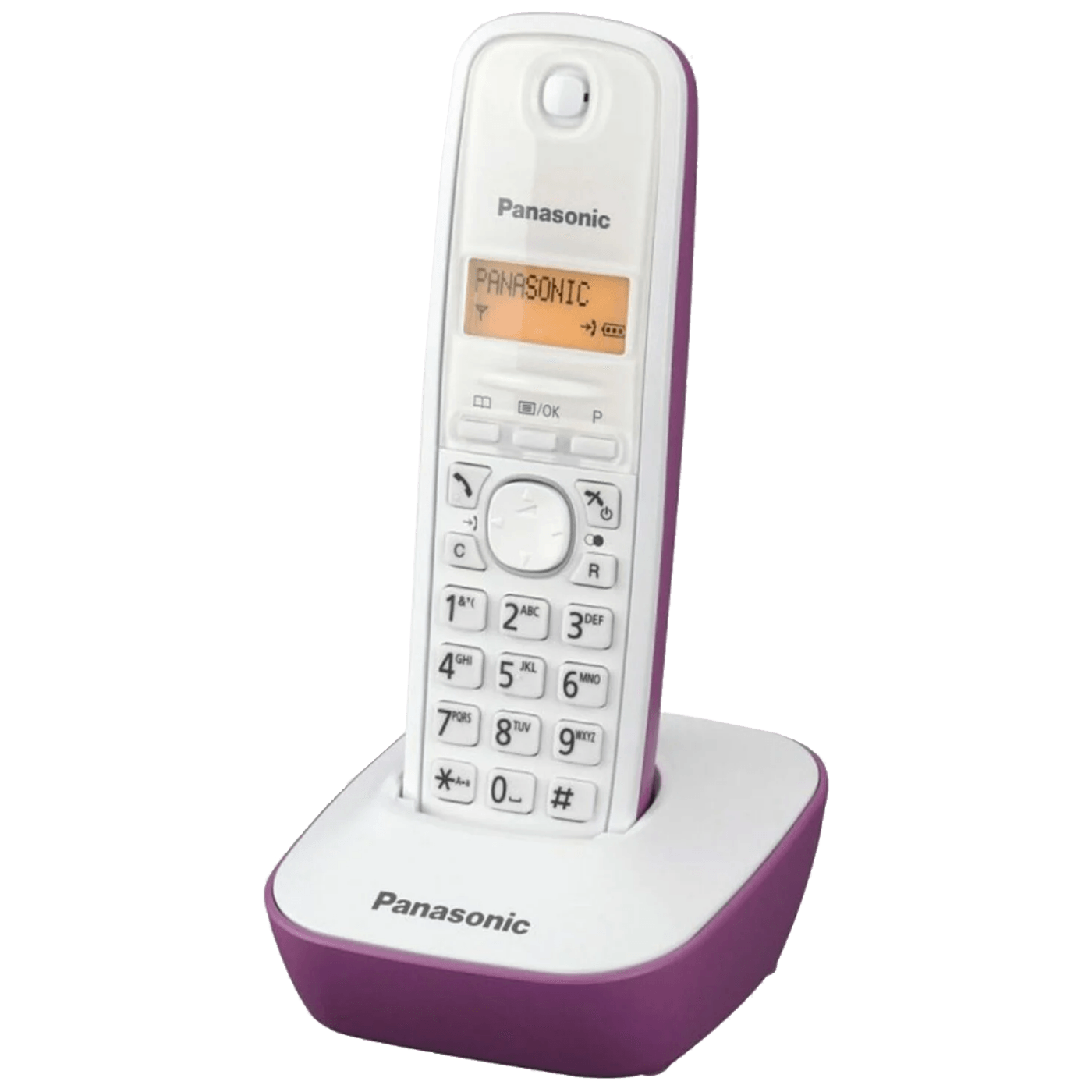 Telefon PANASONIC KX-TG1611FXF ljubičasti-2