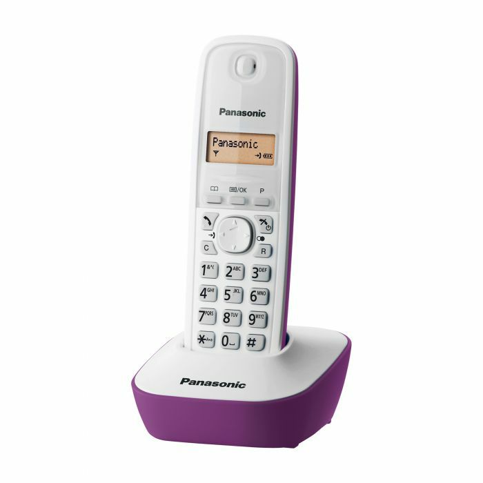 Telefon PANASONIC KX-TG1611FXF ljubičasti-1
