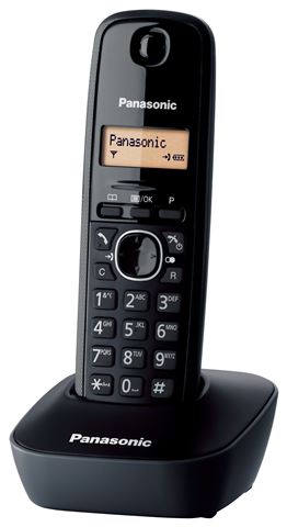Telefon PANASONIC KX-TG1611FXH crni-1