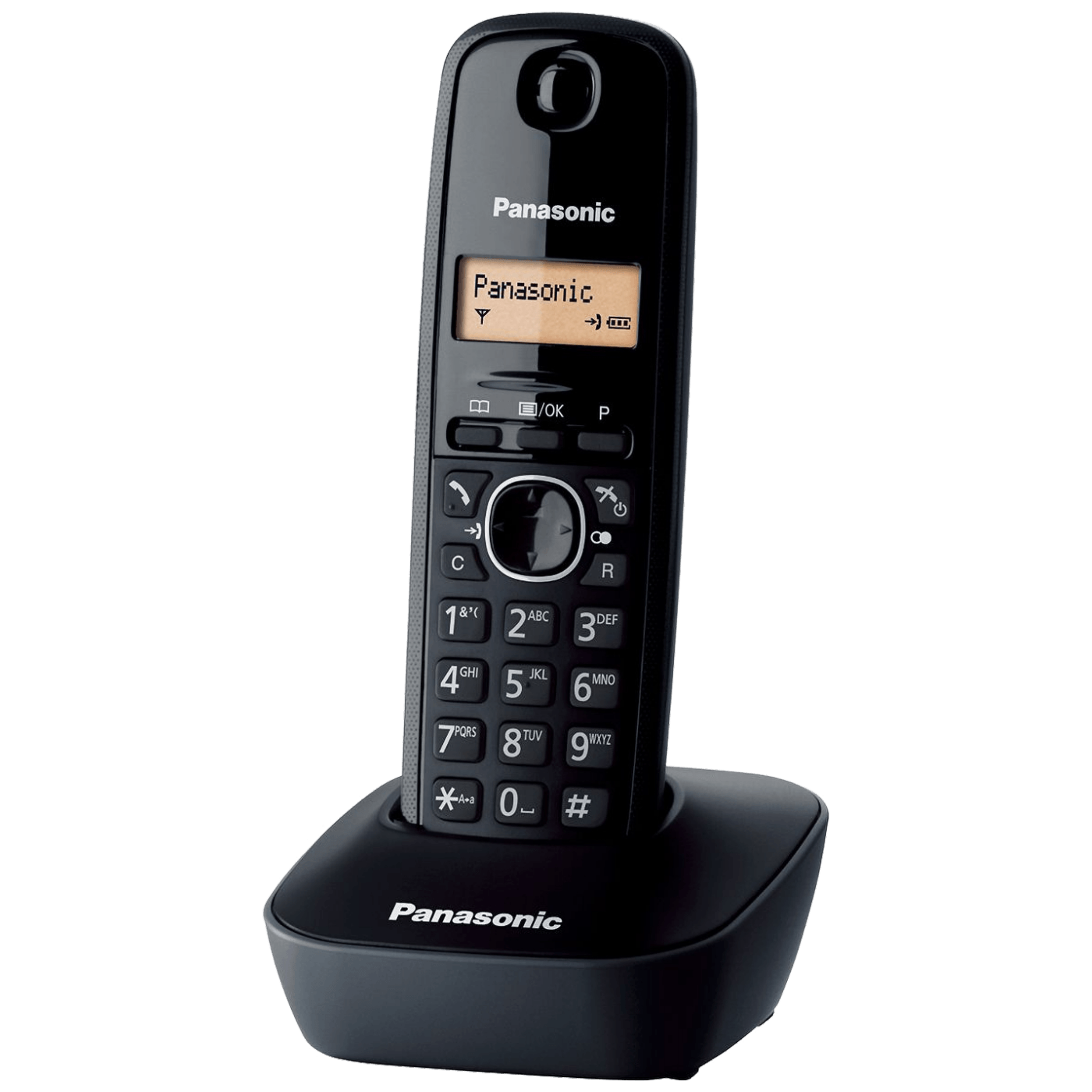 Telefon PANASONIC KX-TG1611FXH crni-3