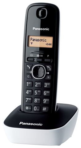 Telefon PANASONIC KX-TG1611FXW bijeli-0