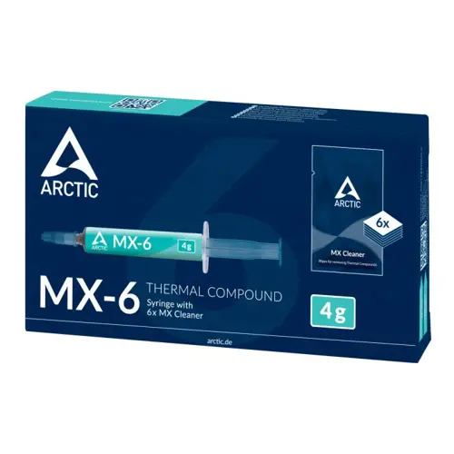 Termalna pasta ARCTIC MX-6 4g + krpice za čišćenje (4 grama)-0