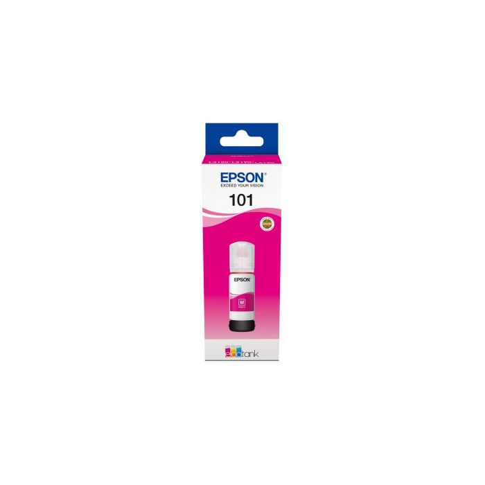 Tinta EPSON 101 EcoTank magenta, C13T03V34A