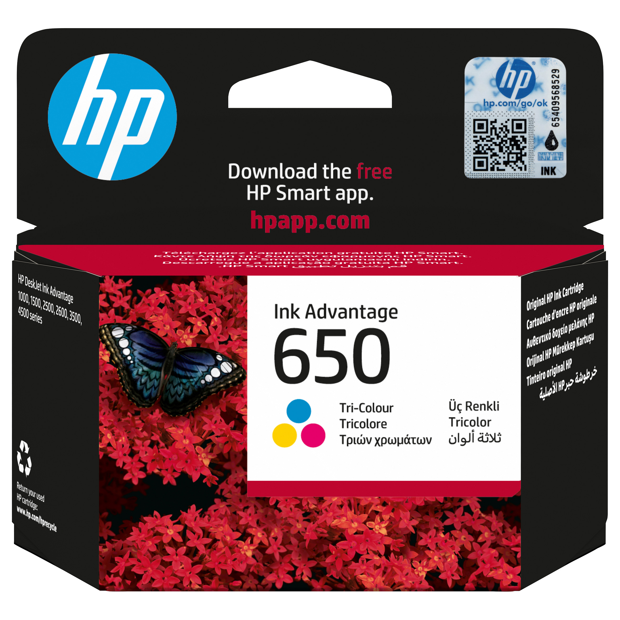 Tinta HP CZ102AE (no. 650) boja-1