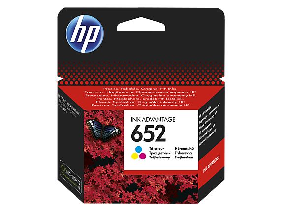 Tinta HP F6V24AE (HP 652) tri-color-1
