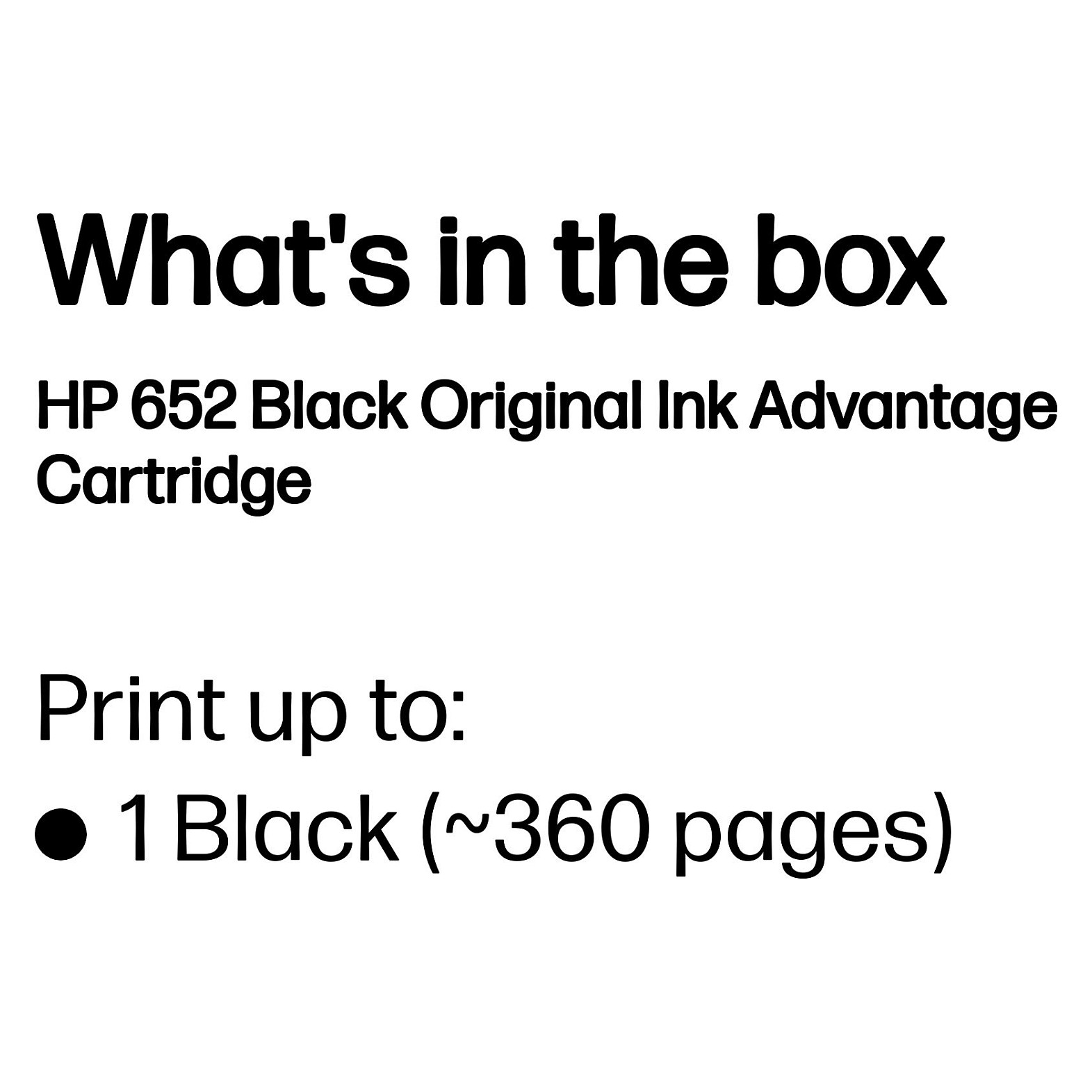 Tinta HP F6V25AE (No. 652) crna-5