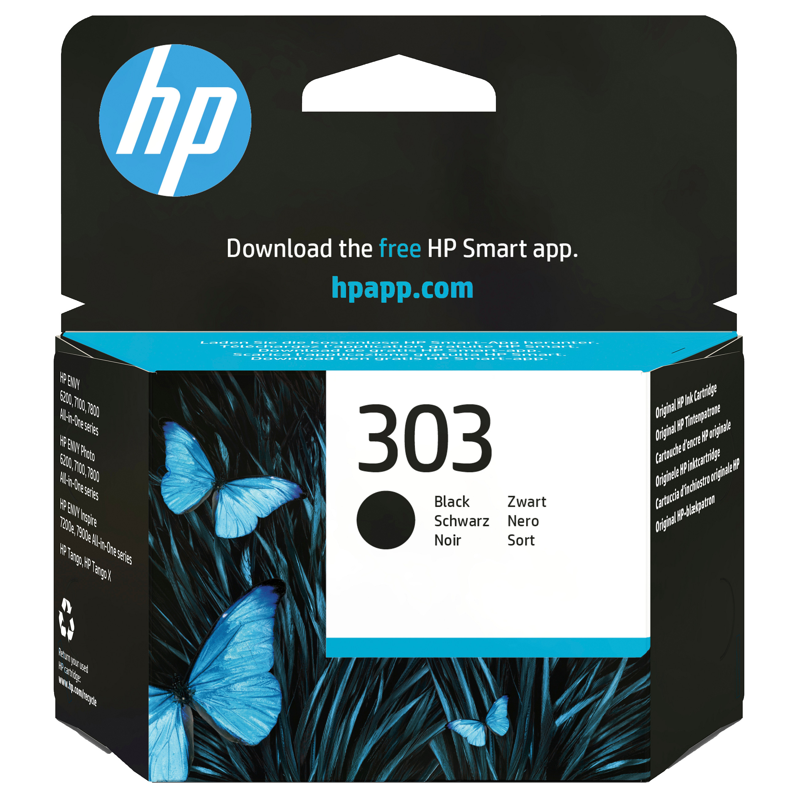 Tintni uložak HP 303 (Crna boja, Original)-0