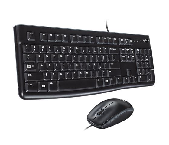 Tipkovnica + miš LOGITECH MK120, žičana, USB crna (920-002549)-17