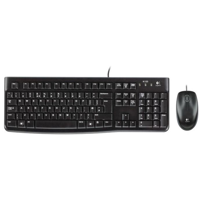 Tipkovnica + miš LOGITECH MK120, žičana, USB crna (920-002549)-7