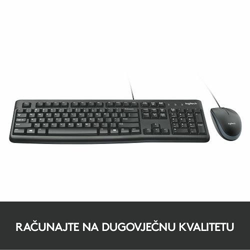 Tipkovnica + miš LOGITECH MK120, žičana, USB crna (920-002549)-3
