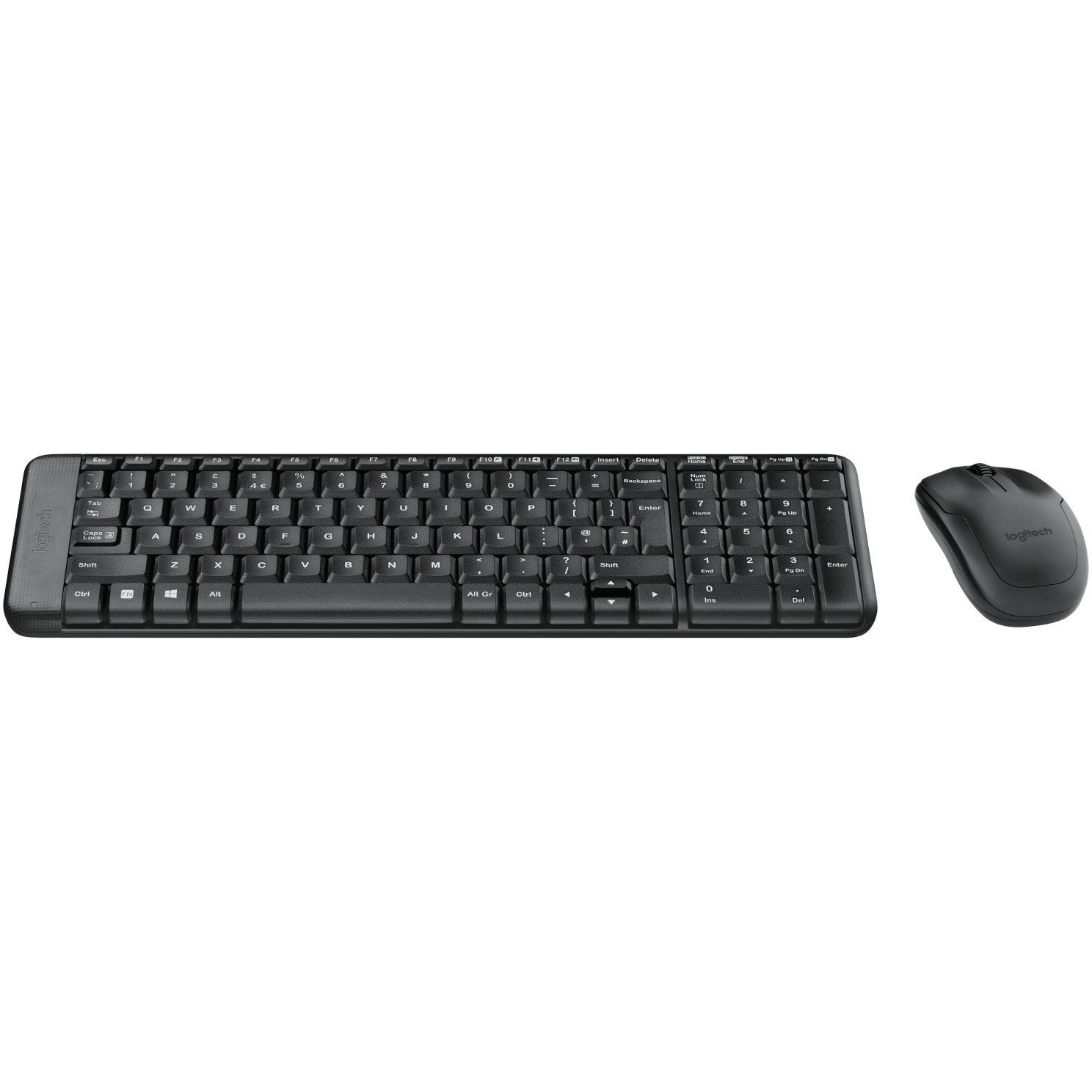 Tipkovnica + miš LOGITECH MK220 RF QWERTY International EER (bežično) crna-5