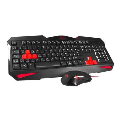 Tipkovnica + miš MARS MCP1 Gaming MCP1, gaming, crno- crvena-0