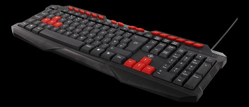 Tipkovnica DELTACO GAMING GAM-024 (gaming, membranska crna)-1