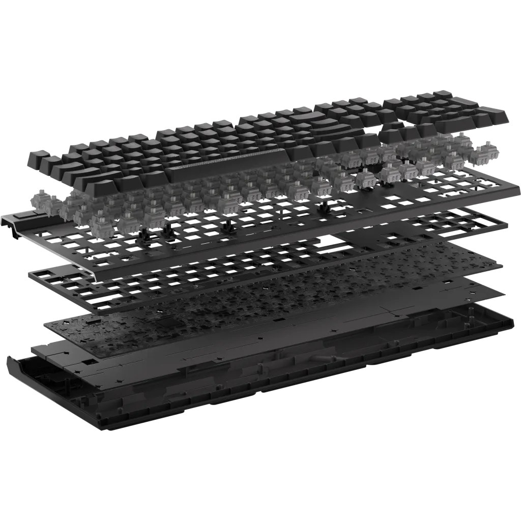 Tipkovnica gaming CORSAIR K70 MAX RGB (Magnetno-mehanička, MGX prekidači, RGB LED svjetlo, Žičana, Crna)-5
