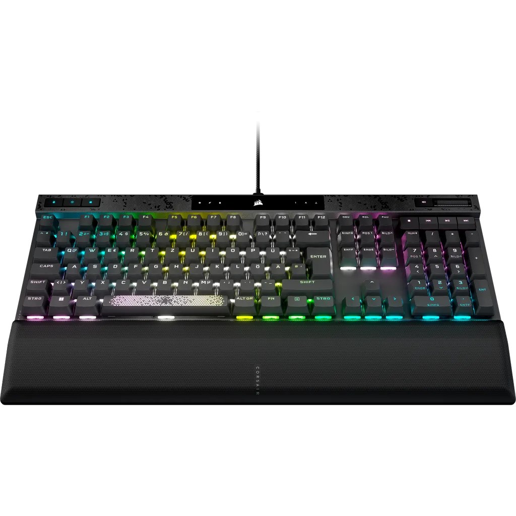 Tipkovnica gaming CORSAIR K70 MAX RGB (Magnetno-mehanička, MGX prekidači, RGB LED svjetlo, Žičana, Crna)-3