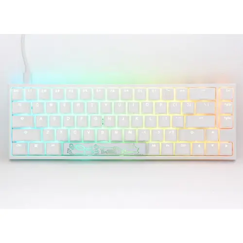 Ducky One 2 SF Gaming Keyboard, MX-Brown, RGB LED - White-6