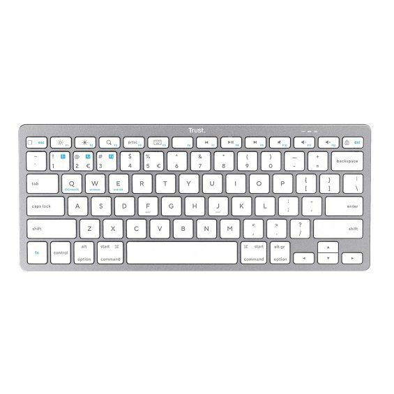 Bežična tipkovnica TRUST BASICS BLUETOOTH KEYBOARD US (5 godina jamstva)-5