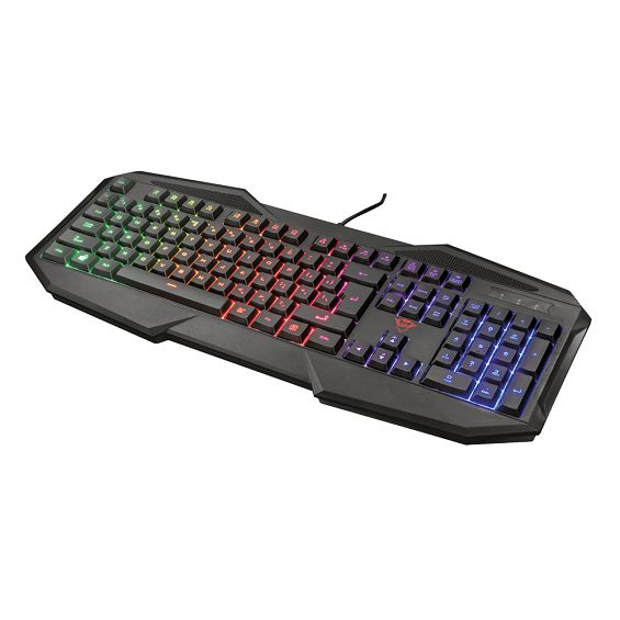 Tipkovnica TRUST GXT830RW (gaming, membranska, RGB osvjetljenje crna)-0