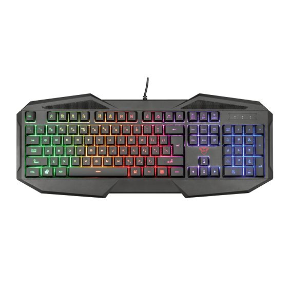 Tipkovnica TRUST GXT830RW (gaming, membranska, RGB osvjetljenje crna)-3