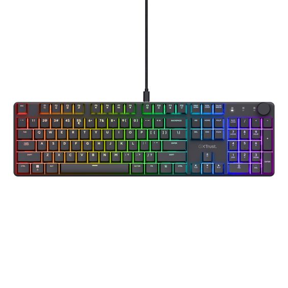 Tipkovnica TRUST TORIX, GXT 866, US, mehanička-4