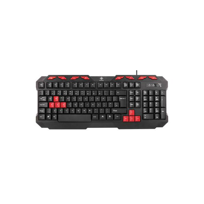 Tipkovnica+ miš+ slušalice+ podloga DELTACO GAM-023UK (gaming set, membranska, RGB osvjetljenje crna)-2