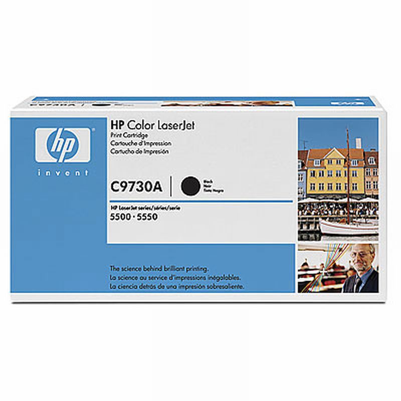 HP 645A Black Original LaserJet Toner Cartridge-0
