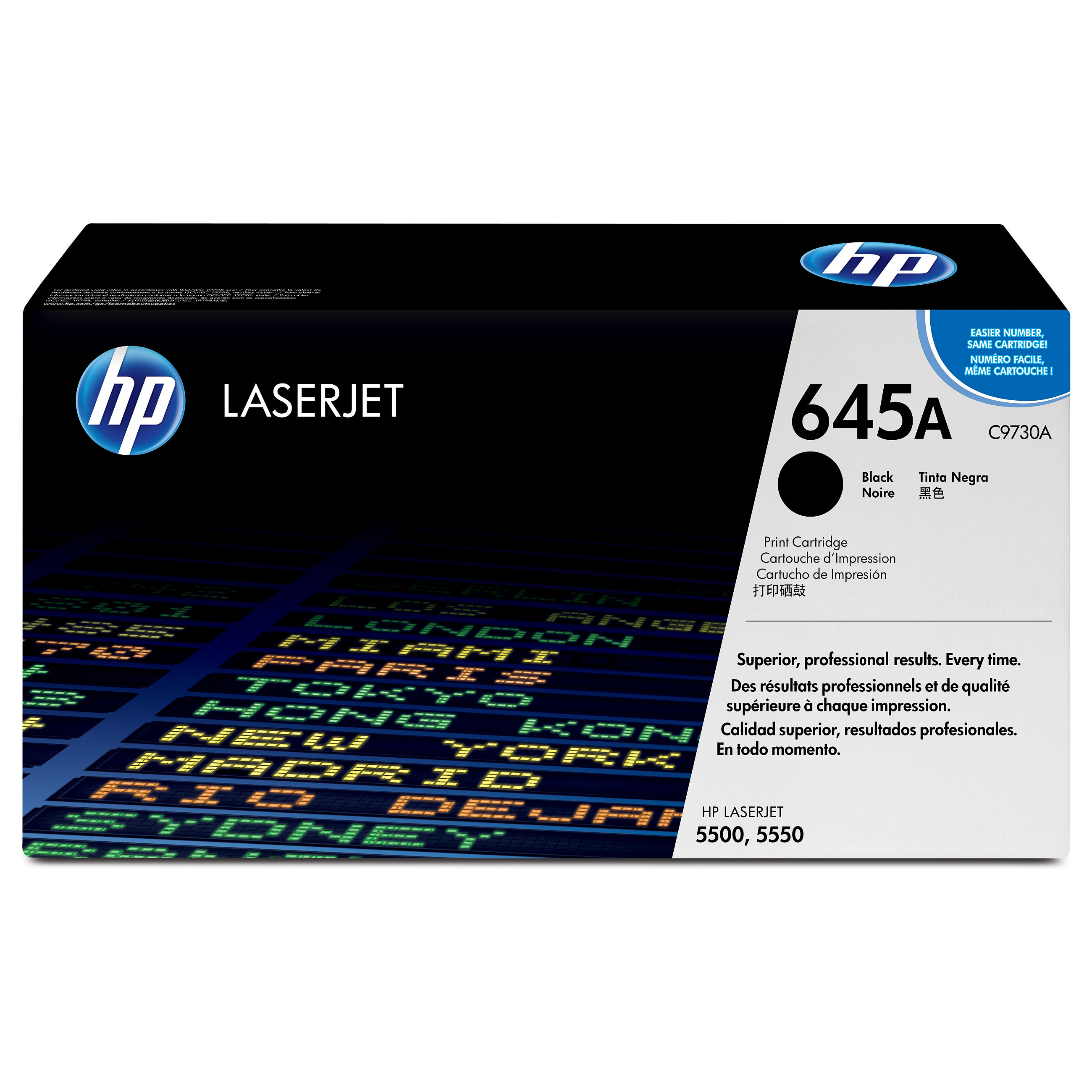 HP 645A Black Original LaserJet Toner Cartridge-1