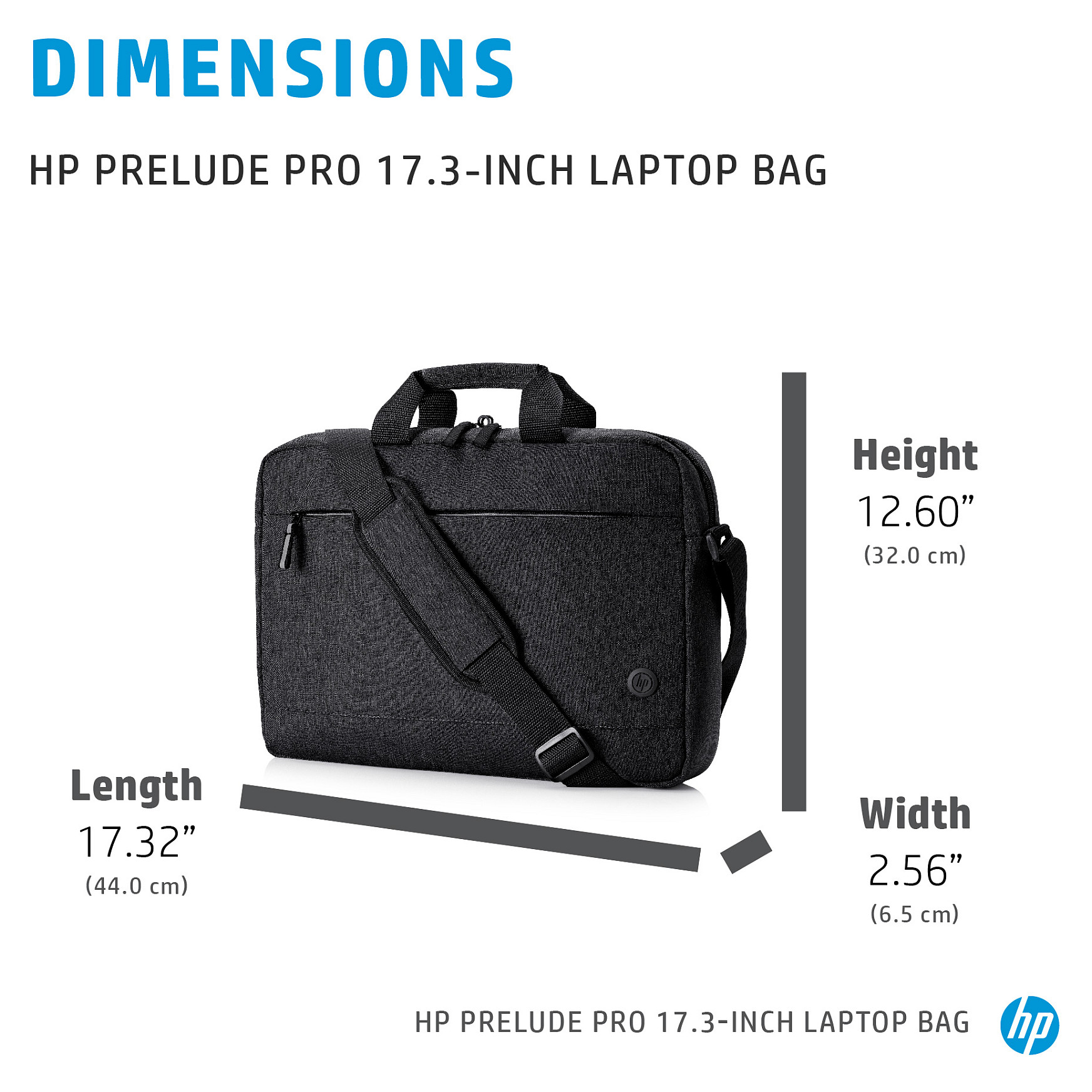 Torba za laptop HP 17,3", Prelude, 34Y64AA-1