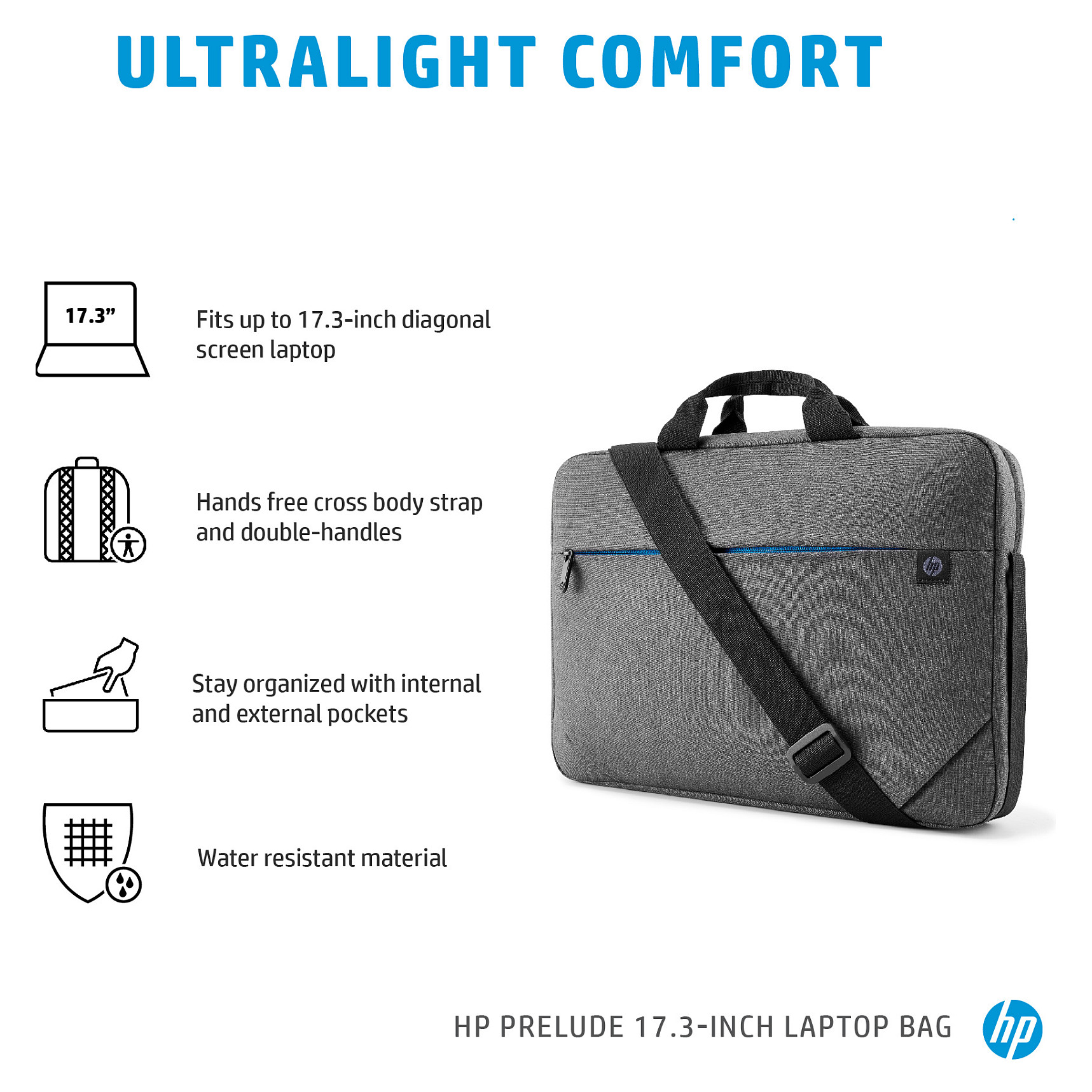 Torba za laptop HP 17,3", Prelude, 34Y64AA-2