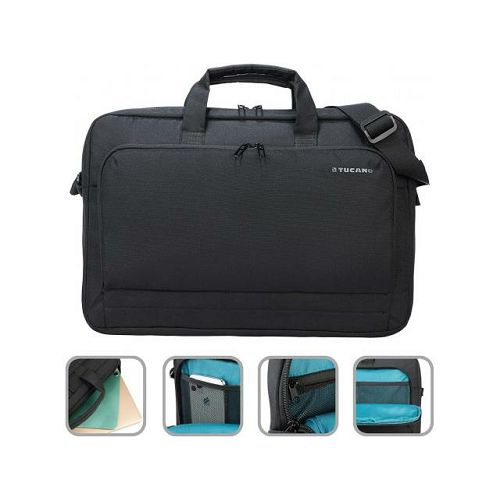 Torba za laptop TUCANO Star Slim (BSTN17-BK), za laptope do 17.3", crna-1