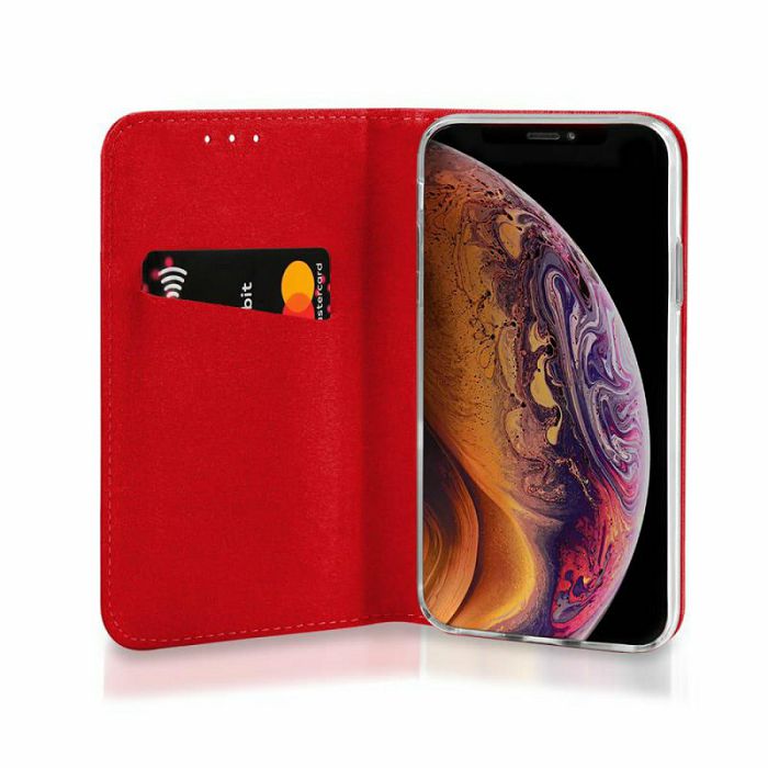 Torbica za mobitel MAXMOBILE za IPHONE 7/8 magnet crvena-1