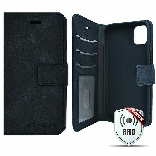 Torbica za mobitel MAXMOBILE za SAMSUNG GALAXY A13 4G WALLET Anti RFID crna-0