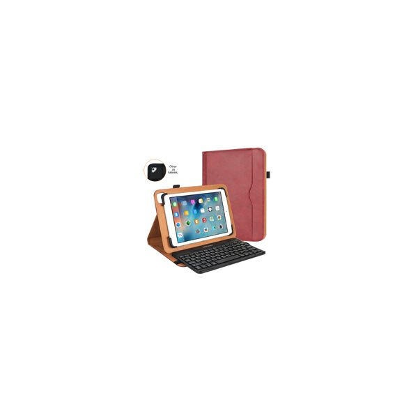 MM TABLET TORBICA FLIP 9.7"-11.5" RED sa tipkovnicom-4