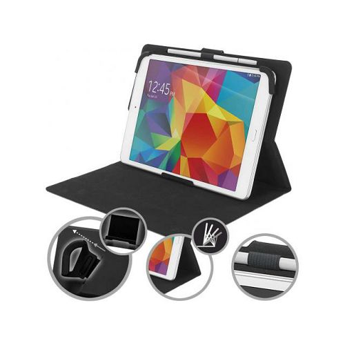 Torbica za tablet TUCANO Facile Plus Universal (TAB-FAP10-BK), do 11", univerzalna, samostojeća, crna-1
