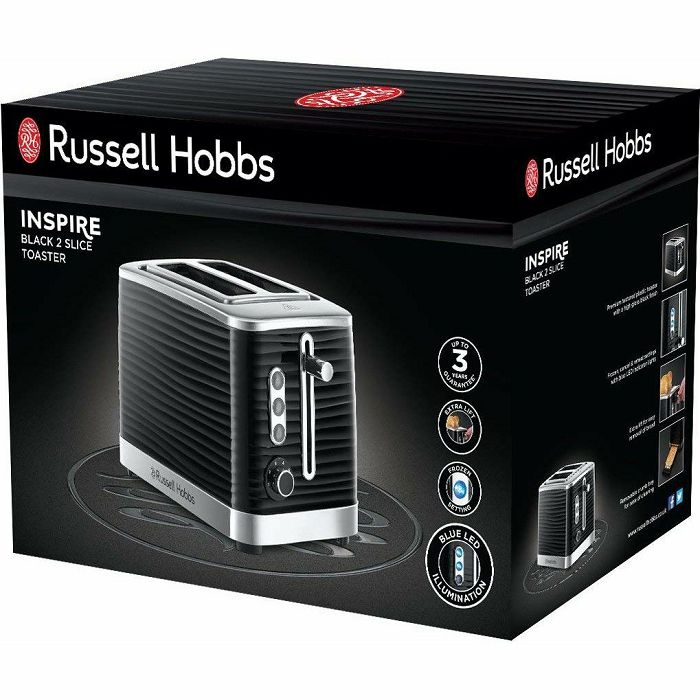 Toster RUSSELL HOBBS 24371-56 Inspire crna-1