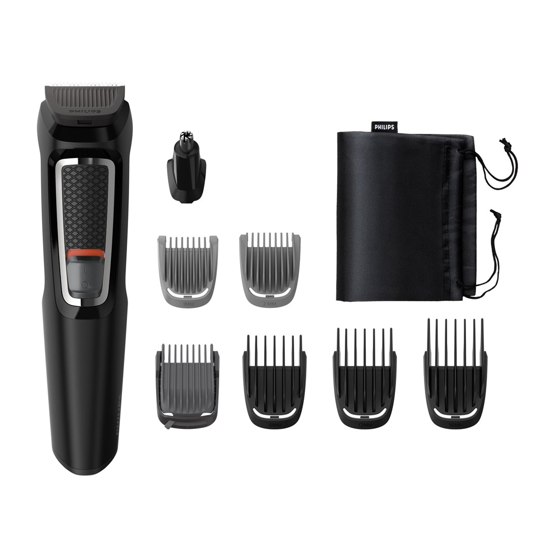 Trimer PHILIPS Multigroom Series 3000 MG3730/15 (8-u-1, lice i kosa)-0